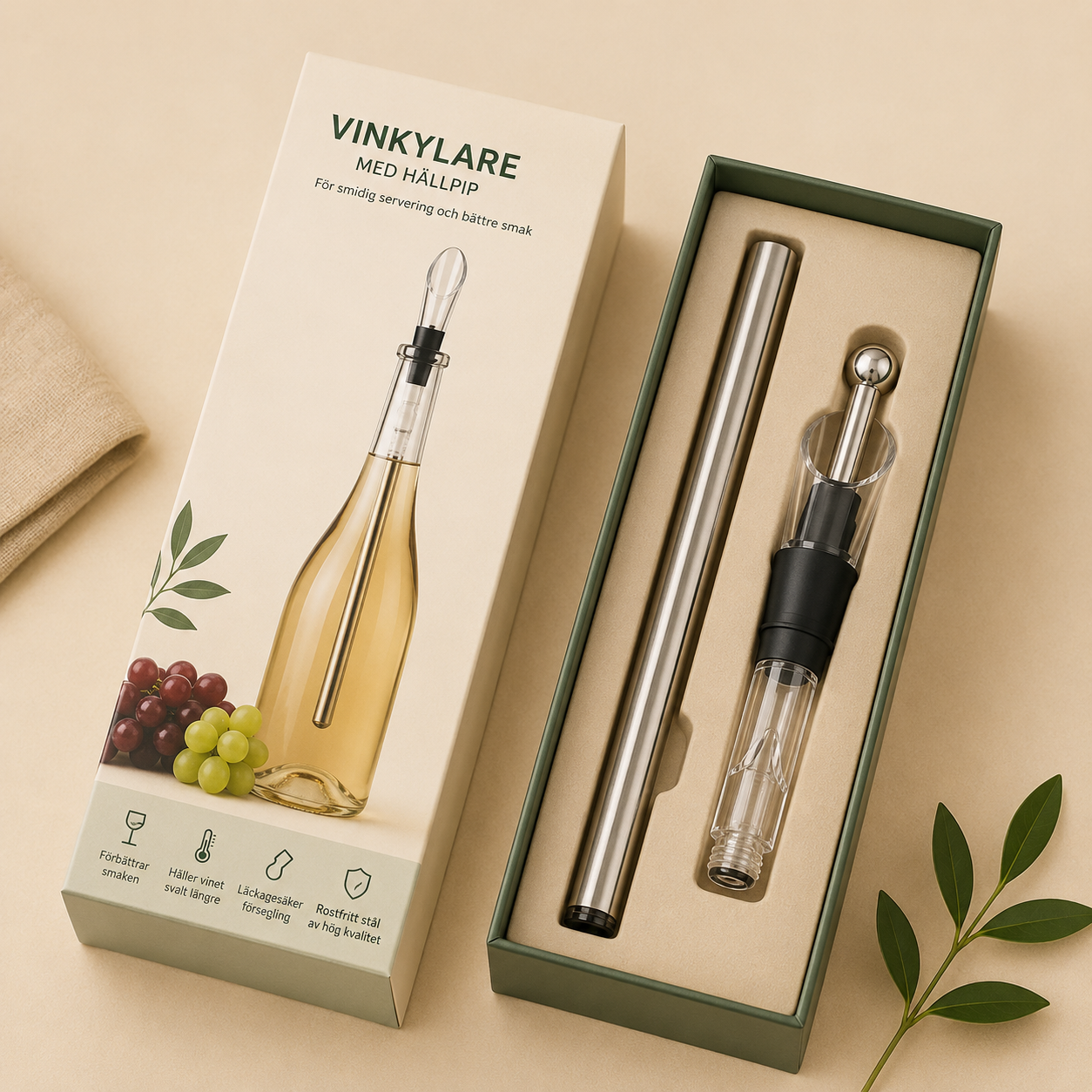 ChillPour™ – För Kallare Vin och Bättre Smak