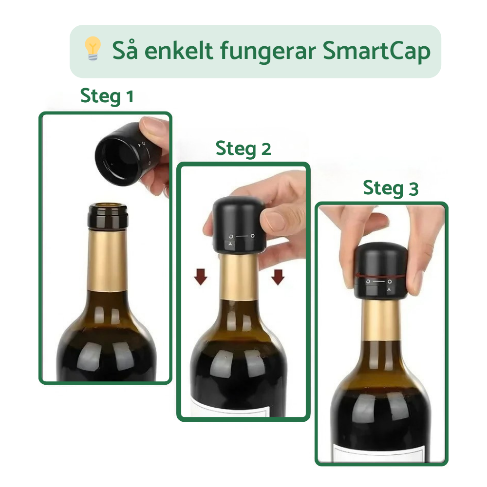 SmartCaps – Bevara smaken i din vinflaska