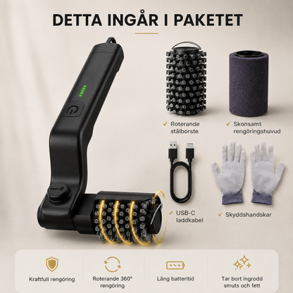 GrillMaster – Elektrisk grillborste