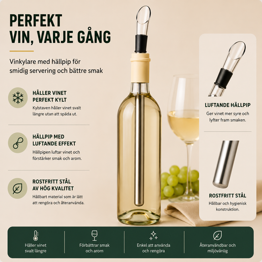 ChillPour™ – För Kallare Vin och Bättre Smak